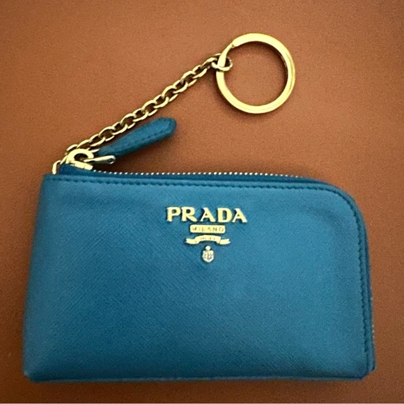 Prada Key Zip Pouch Made in Italy Authentic - Picture 2 of 16